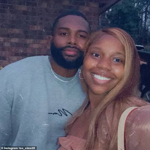 Simmons (left), Carlee's ex-boyfriend, initially revealed she was 