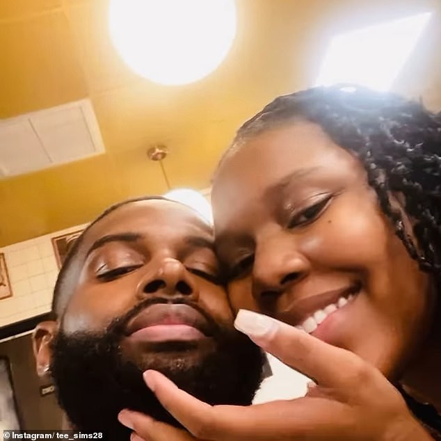 Thomar Simmons posted photos and videos of the couple together after she was found