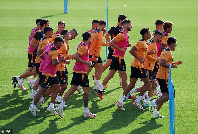 The player returned to training alongside teammates for the first time since his suspension from Manchester United in early 2022