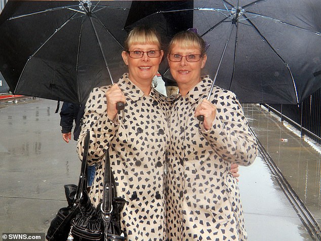 Rosey and Kathy (pictured above in 2013 while on vacation) spend every day together and enjoy taking bus rides and shopping together