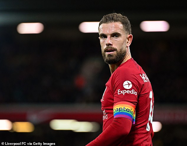 The midfielder wore a rainbow armband in support during the Rainbow Laces campaign, highlighting the importance of standing alongside the LGBT+ community when at Liverpool.