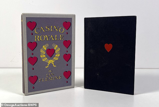 This copy of the first edition of Casino Royale is expected to retail for £3,000