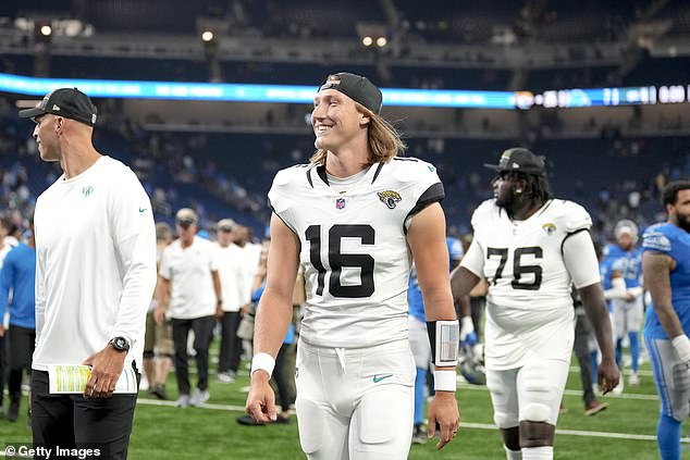 He also spoke highly of Trevor Lawrence and how he leaves him 