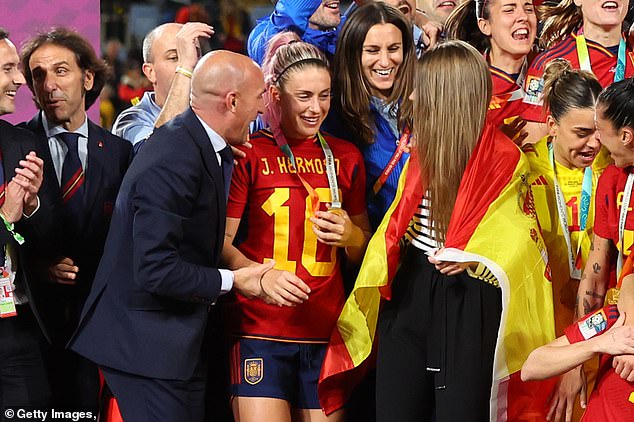 According to the country's governing body, Rubiales' behavior disrupted what should have been a moment of celebration for Spanish football