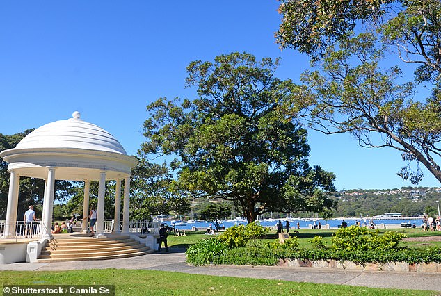 Mosman Council, on Sydney's lower North Shore, will discuss the confidential matter behind closed doors on Tuesday night, as the 4,000-square-mile parkland between Botanic Road and Plunkett Road sits just off the Esplanade.