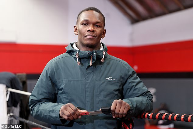 A fan told him that he would lose to the all-conquering champion, Israel Adesanya