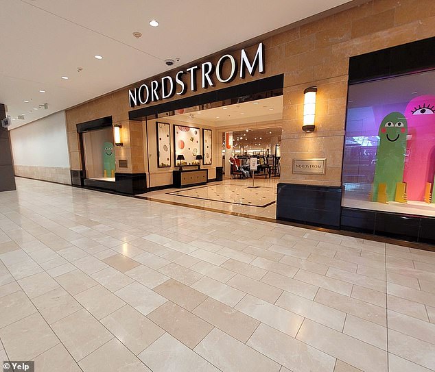 The same Nordstrom store in Westfield Topanga was looted in November 2021 when robbers attacked a security guard with bear spray and stole designer bags