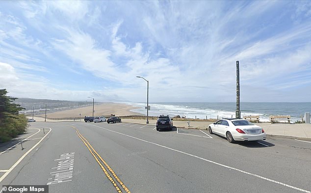 The incident took place at the northernmost tip of Ocean Beach in San Francisco