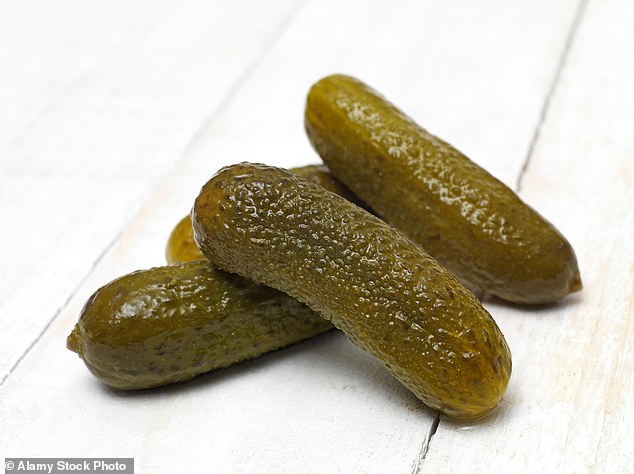 In 2000, another Texas inmate showed a bizarre love for a particular food.  Convicted murderer Stacey Lawton's last meal consisted of a traditional cheeseburger and fries, but was strangely accompanied by an entire jar of dill pickles.  (File Image)