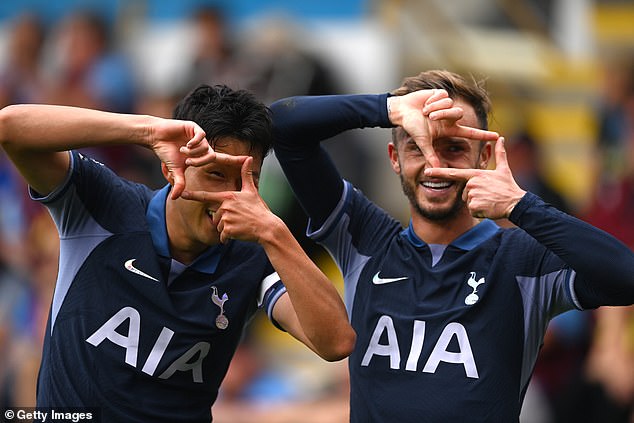 Tottenham stormed to victory over newcomer Burnley, with Son Heung-min scoring a hat-trick