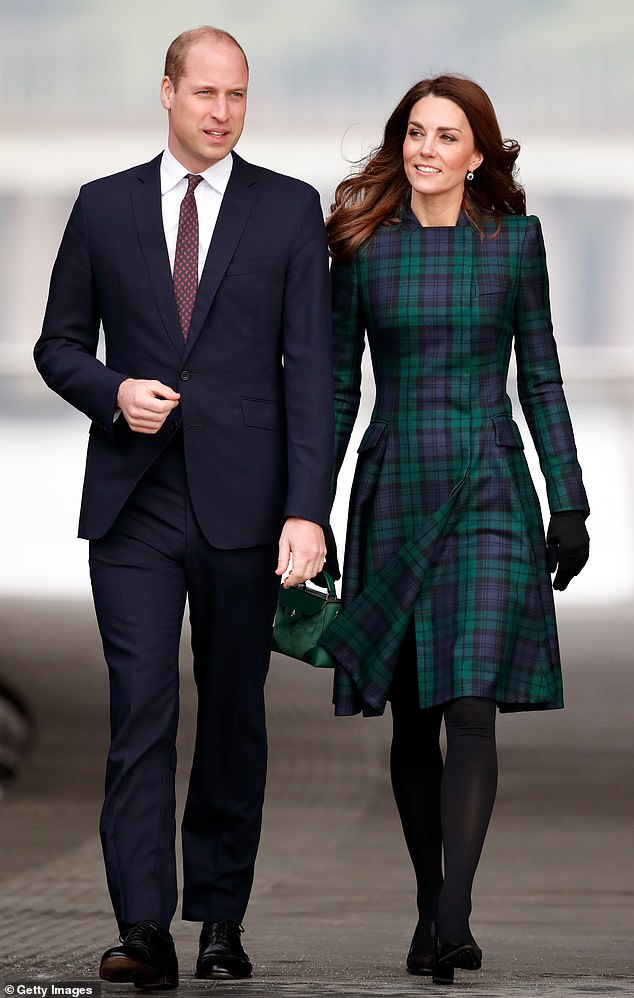 Even Catherine, Princess of Wales, seems to wear more tartan than William.  But William has several lines of Scottish descent