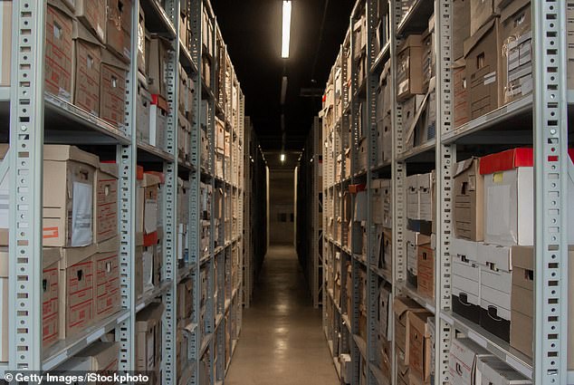 The toxic concentrated uranium powder is believed to have been in scientific storage for fifty years.  Pictured: stock photo of a storage shed