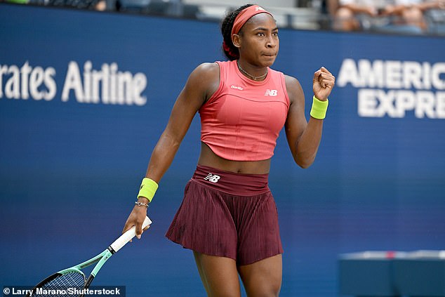 Gauff had earlier dispatched Jelena Ostapenko on Arthur Ashe with relative ease