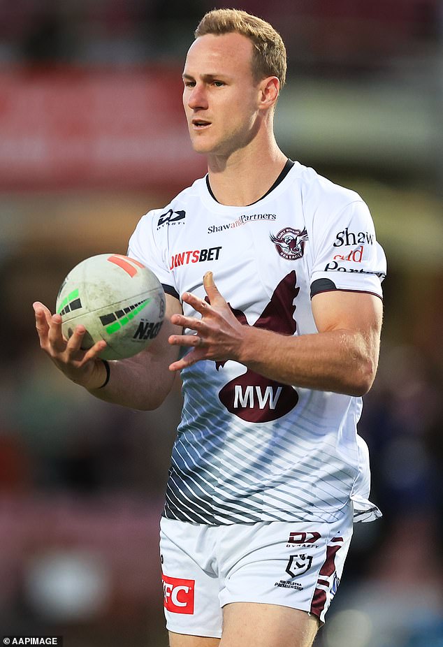 The impromptu party followed Manly's end-of-season presentation night, where skipper Daly Cherry-Evans accepted the Roy Bull award for best and fairest.