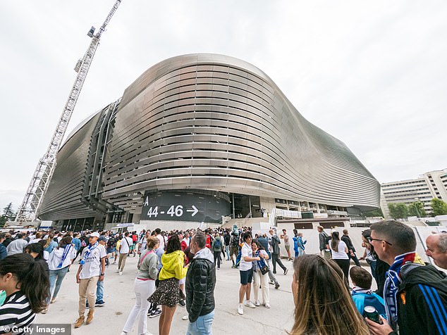 Major redevelopment work has been carried out at the Bernabeu over the past two years