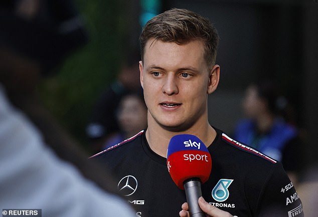 Schumacher's son Mick (above), who drove for Formula 1 team Haas in 2021 and 2022, said last year: 'I think dad and I would understand each other in a different way now'