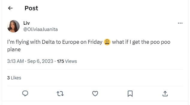 The horrifying experience has led a wave of social media users to claim they will no longer use Delta to fly, fearing they will unknowingly be on the same plane