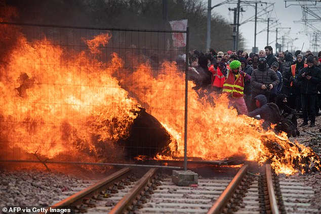 It was judged too unsafe for the King and Queen to visit France as the country was ravaged by violence