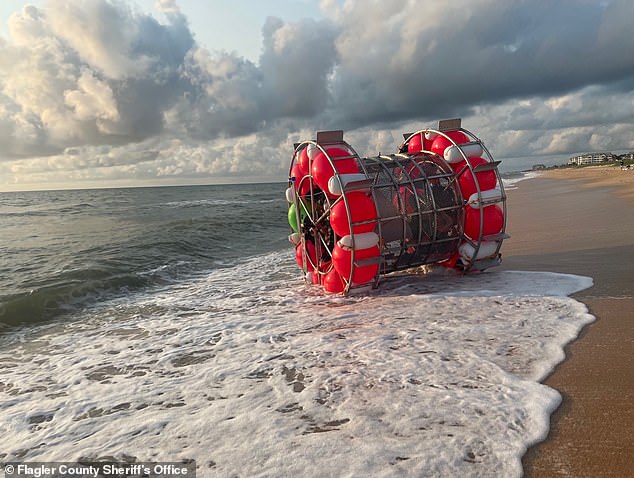 Flagler County Sheriff's Office Deputies Responding to the Scene of a Hammock, Florida Beach in 2021