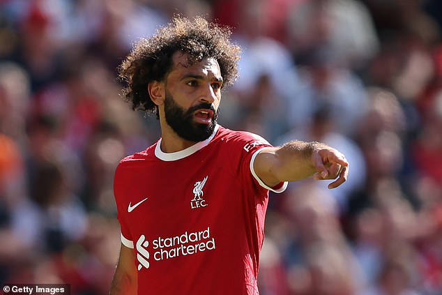 Mohamed Salah was only third on the list behind two Liverpool icons