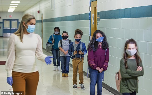 Alabama's Talladega City School district urged students to wear masks, but emphasized that 