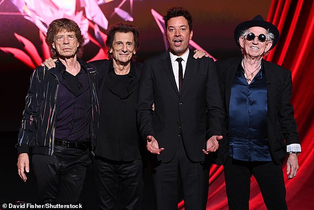 Event: During the special live event with Jimmy Fallon, the Rolling Stones announced the release date of their new album Hackney Diamonds and single Angry