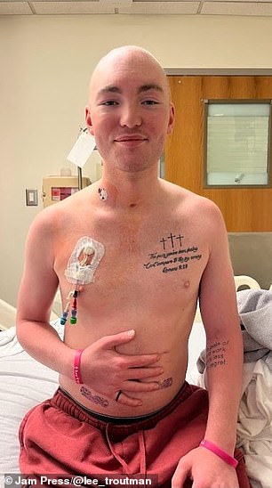 In May 2022, Mr. Troutman finally received a bone marrow transplant from an anonymous donor.  He then spent 200 days in quarantine, taking 63 drugs every day to ensure the transplant was not rejected.  “The quarantine tested my sanity,” he said.  'It was difficult not being able to see people for 200 days'