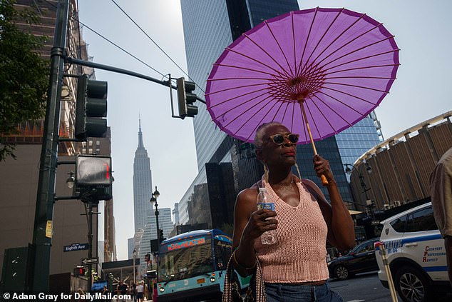 The 90+ degree heat coupled with the humidity has made trekking through midtown Manhattan an especially unpleasant prospect