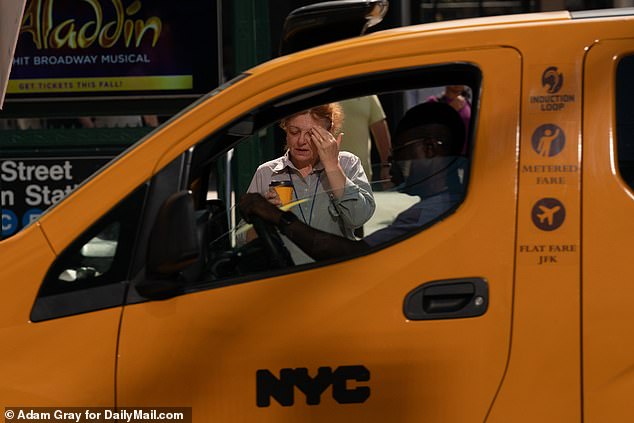 New Yorkers mop their eyebrows as they commute between the air conditioning at home and the air conditioning at the office