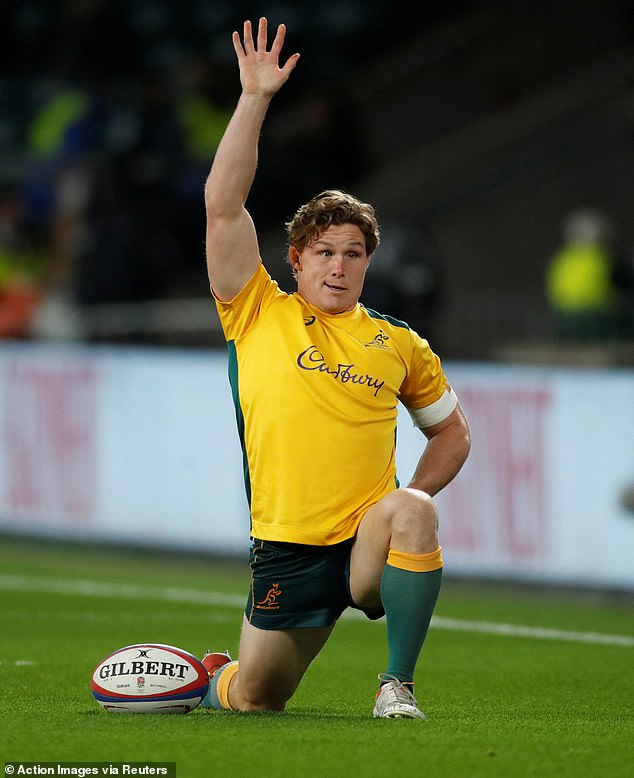 Veteran open-side flanker Michael Hooper was a shocking omission after Eddie Jones named his final World Cup squad last month