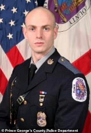 DailyMail.com can reveal that Francesco Marlett was awarded a 2021 Bronze Medal of Valor by the Prince George County Police Department