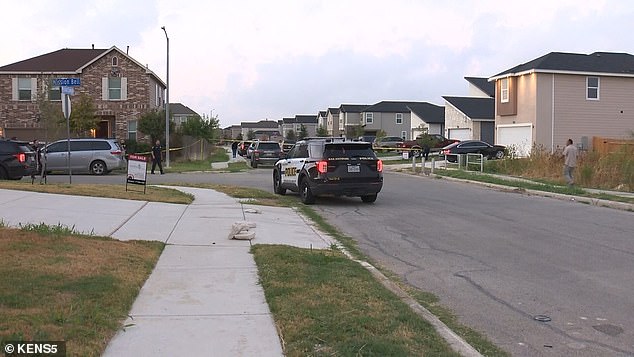 On September 6, police are seen outside the home of the Zuniga family