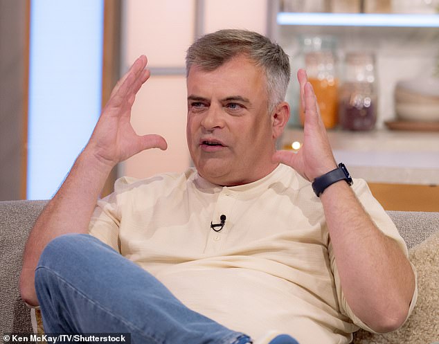 Difficult: On ITV's Lorraine on Thursday, he explained: 'I've had heart scans and brain scans, they thought I had vertigo.  Then we went back to the beginning and my GP found out'