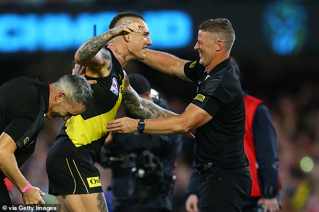 The pair enjoyed huge success at Punt Road, but Hardwick is now coaching the Suns