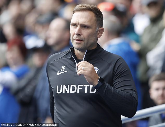 There are no suggestions that current Birmingham boss John Eustace (above) will be sacked in his current form, having made an excellent start to the season ahead of the international break