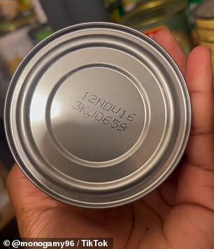 The cranberry sauce expired on November 12, 2016