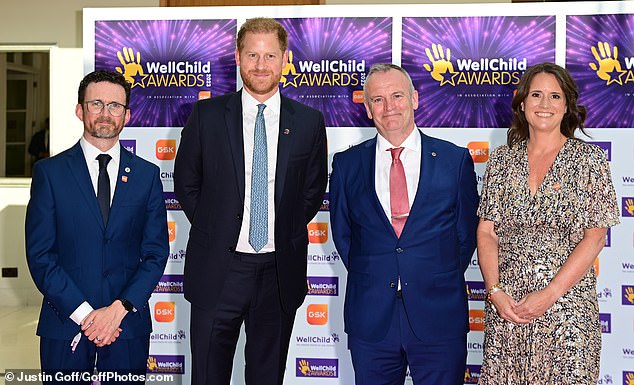 The WellChild Awards are held at The Hurlingham Club, Ranelagh Gardens, London