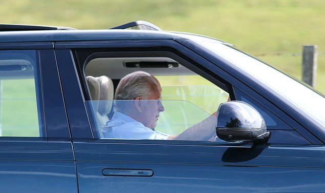 Meanwhile, King Charles III was spotted in Scotland today, near Balmoral Castle