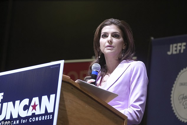 Casey DeSantis filled in for Ron DeSantis at South Carolina's Faith & Freedom BBQ—the state's largest Republican event—on Aug. 28.