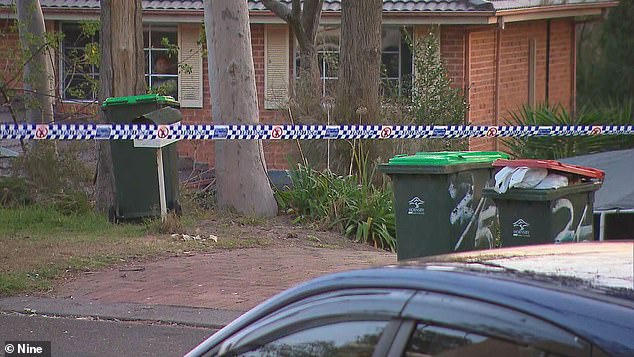 A 38-year-old man was arrested a short time later and charged with the murder of a 69-year-old man, believed to be his father, at Hornsby Police Station (photo, scene)