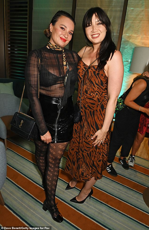 Party: Gizzi Erskine and Daisy Lowe attend Pavyllon London's VIP launch