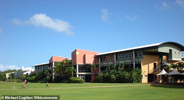 Some health students at Charles Darwin University (pictured) claimed they feel welcome longer because of the university's stance on the Voice