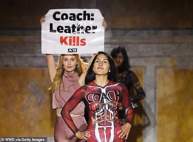 Conviction: The goal of the protesters was to condemn the luxury brand 