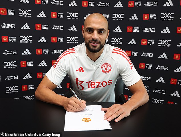 The midfielder joined United on deadline day on an initial loan deal, with a £21 million option to buy