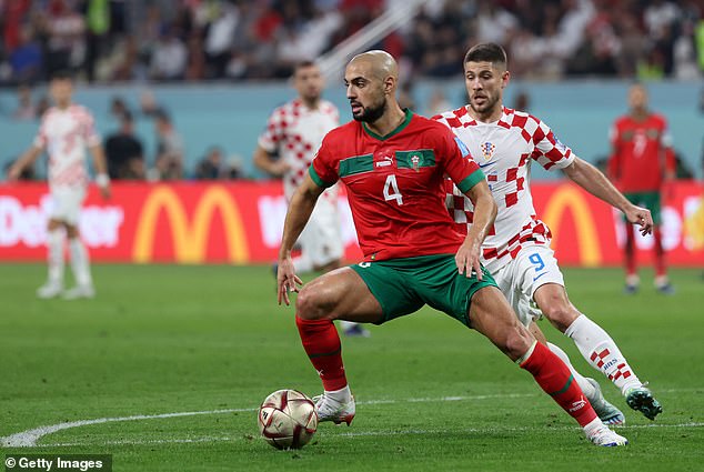 The 27-year-old made it known with Morocco at the World Cup at the end of last year