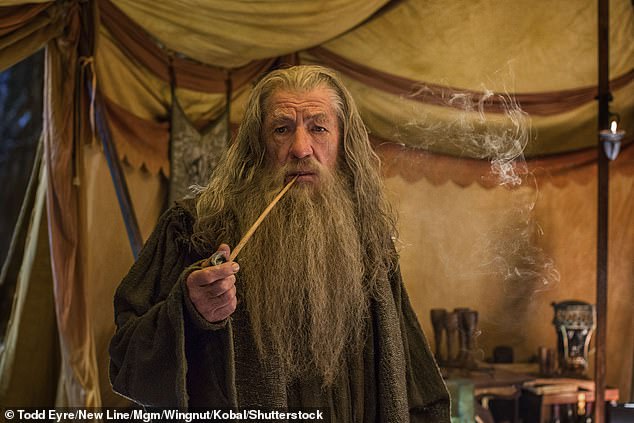 Long career: The 84-year-old legendary actor, featured in 2014's The Hobbit - The Battle Of The Five Armies, came out as gay in 1988 and he admits it was a life-changing moment for him