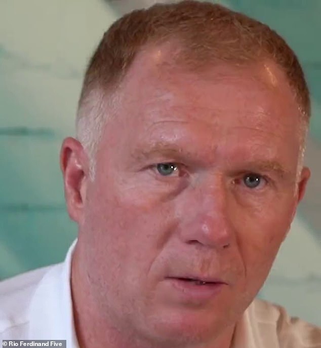 Scholes was unable to answer the debate, noting the differences between their respective sides