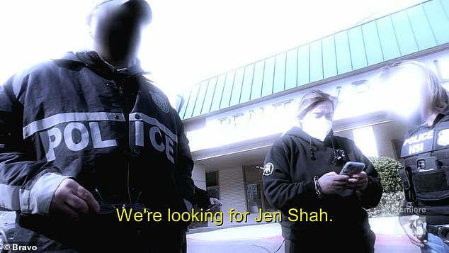 Authorities initially crashed a girls' trip on season two of the show in hopes of arresting Shah, but she did not attend after reportedly being tipped off in advance