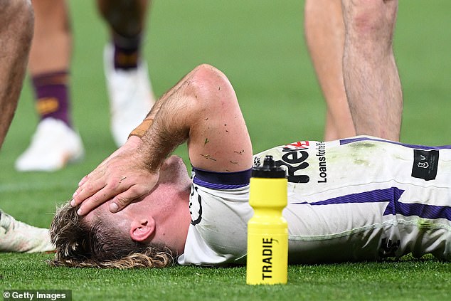 The Storm fullback was three games back from his shock knee injury last season, which left him shattering the kneecap in 10 places