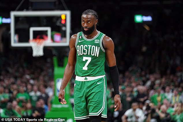 Boston Celtic star Jaylen Brown signed a five-year extension for £243 million ($304 million) in July.